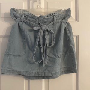 Light Weight Denim-Looking Skirt